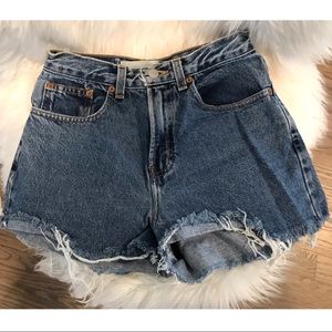 Vintage Gap High Waisted Jean Shorts